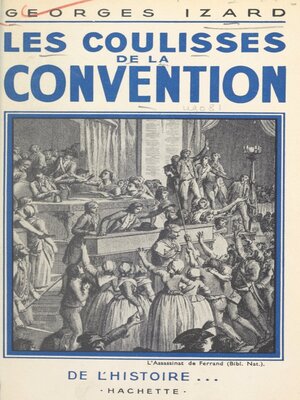 cover image of Les coulisses de la Convention